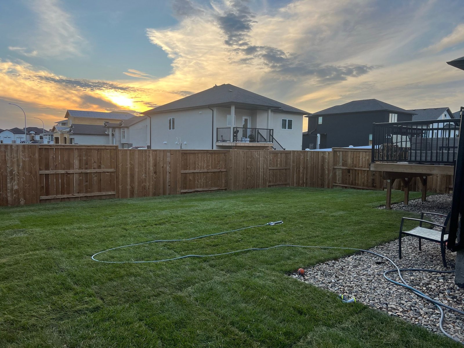 after Sod Installation