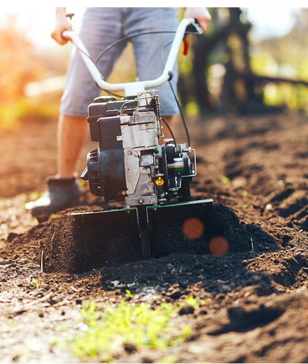 rototilling machine